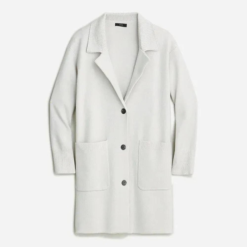 J. Crew Collared Sweater-Jacket